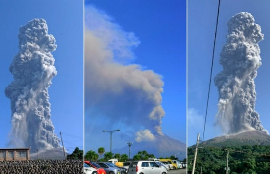 Shpërthen vullkani Sakurajima, njëri nga më aktivet