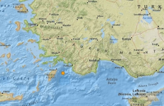 Turqia goditet nga një termet i fortë, lëkundjet ndihen edhe në Greqi