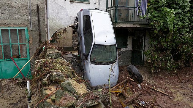Stuhi dhe erëra të fuqishme, përmbytin Italinë veriore