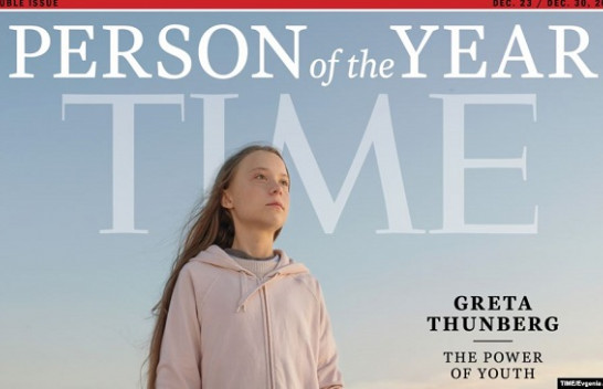 Greta Thunberg shpallet personi i viti nga revista ‘Time’