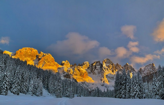 Pamje fantastike e maleve Dolomite – Ekskluzive për motilokal