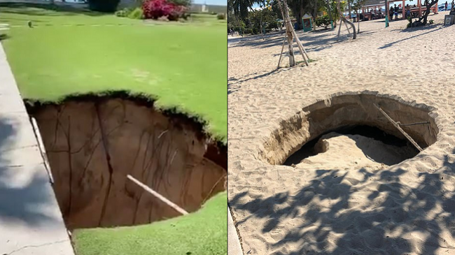 Tërmeti në Karaibe, gropa të mëdha në tokë, paralajmërim për cunami [Foto+Video]