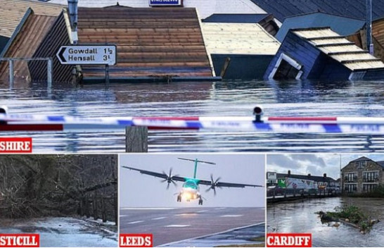 Britania e Madhe nuk gjen qetësi, goditet nga stuhia ‘Jorge’ [Foto]