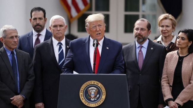 Presidenti Donald Trump shpall urgjencën kombëtare në SHBA për koronavirusin