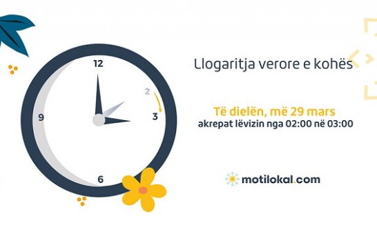 Mos harroni, sonte ndryshon ora - lëvizni akrepat 60 minuta para