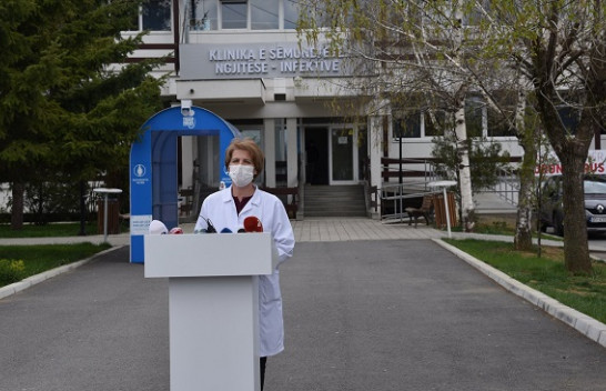Në Klinikën Infektive po trajtohen 53 pacientë me COVID-19