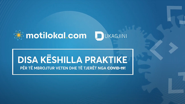 Motilokal.com dhe RTV Dukagjini me disa masa për të luftuar COVID-19!