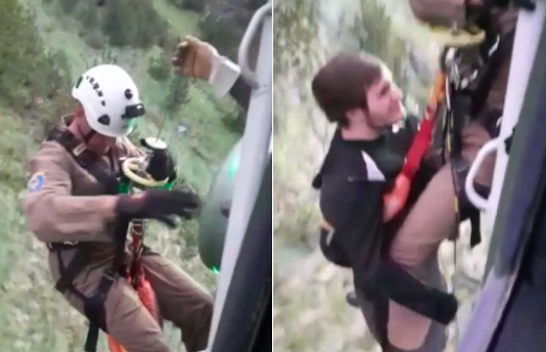 Forcat Ajrore shpëtojnë gjashtë turistë kosovarë në malin e Jezercës [Video]