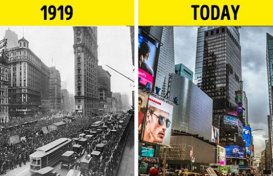 20 fotografi që tregojnë se sa ka ndryshuar bota në 100 vitet e fundit