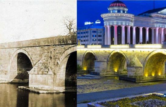 20 foto që tregojnë se sa ka ndryshuar bota jonë me kalimin e kohës, në mesin e tyre edhe ura e gurit në Shkup