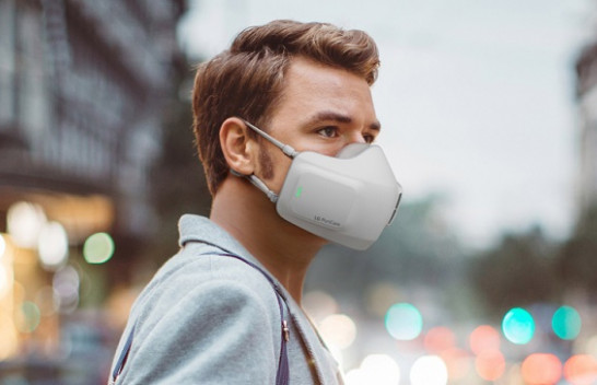 LG prodhon maskën elektrike me bateri dhe pastron ajrin