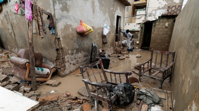 Në fotografi: Përmbytje të mëdha në Senegal