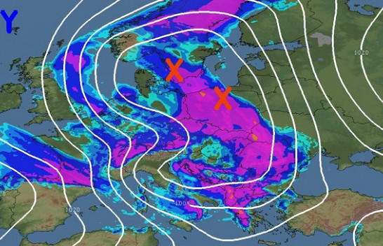 Meteorologu grek jep alarmin: Në fundjavë Shqipëria pritet të goditet nga stuhi të fuqishme dhe rrufe