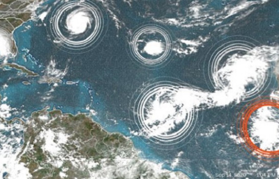 Meteorologët mbetën pa emra të stuhive në mes të sezonit intensiv të uraganeve