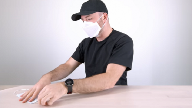 Apple krijon maska ​​mbrojtëse të ripërdorshme