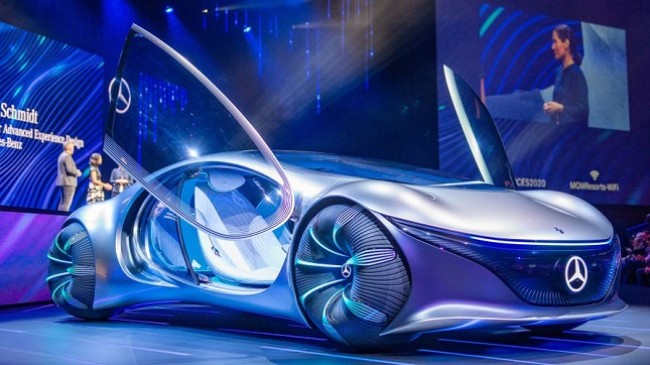 Mercedes-Benz shfaq pamjet e makinës së saj futuriste pa timon
