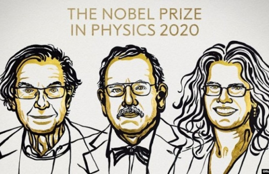 Shkencëtarët e vrimave të zeza fitojnë Çmimin Nobel për Fizikë