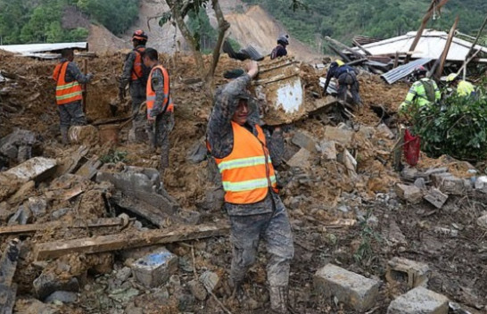 Rrëshqitjet e tokës ‘zhdukin’ fshatin në Guatemala, viktimat mbulohen nga balta [Foto]