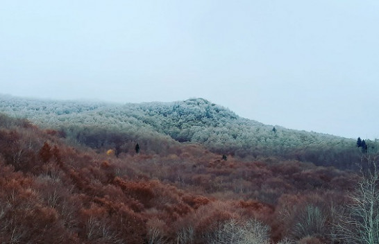 Reshjet e para të borës në viset malore të Maqedonisë së Veriut