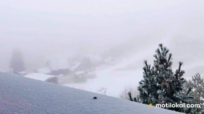 Pamje mahnitëse, bora zbukuron Brezovicën [Foto]