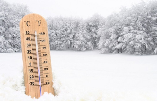 Temperaturat mesatare për muajin dhjetor në qytete evropiane, Tirana dhe Prishtina në mesin e tyre
