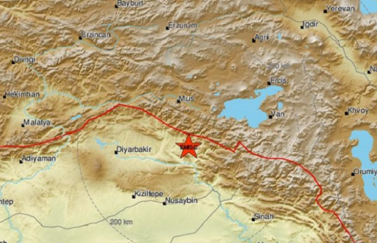Tërmeti dridh Turqinë juglindore
