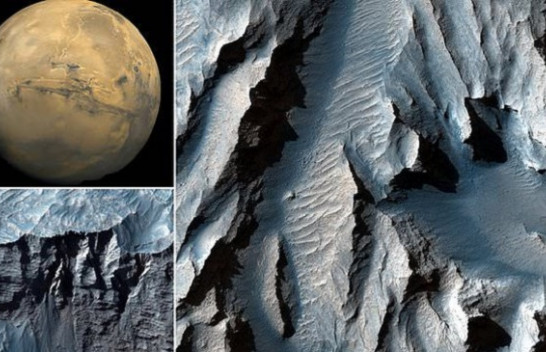 NASA publikon pamjet e pabesueshme nga kanioni i madh i Planetit të Kuq