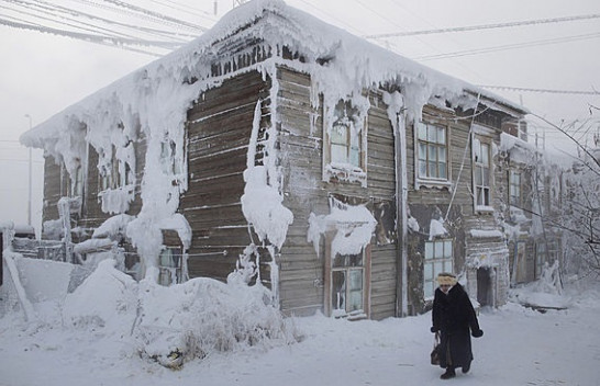 Siberia regjistron temperaturën më të ulët në 100 vitet e fundit