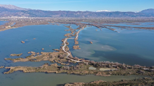 Laguna e Kune-Vainit në Lezhë, aty ku fillon historia e Zonave të Mbrojtura të Shqipërisë