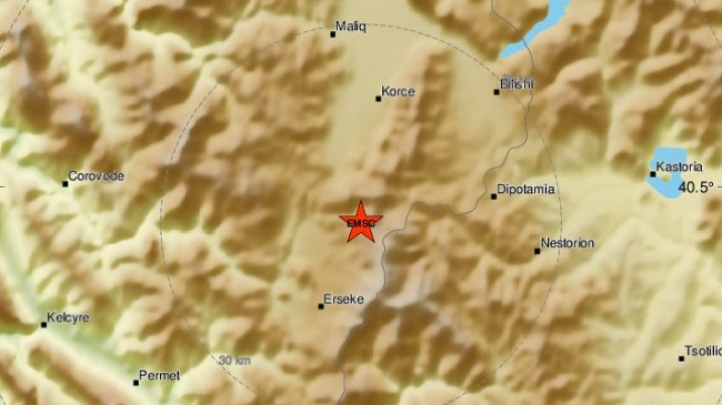 Regjistrohen lëkundje të lehta tërmeti në Shqipëri, ja ku ishte epiqendra