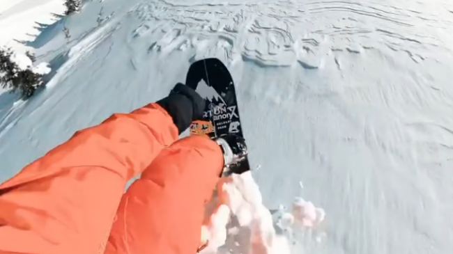 Adrenalinë me snowboard nga bjeshkët e Gjeravicës [Video]
