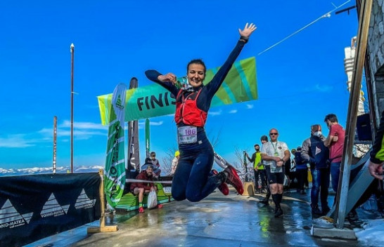 Alpinistja Arineta Mula fituese e maratonës në vrapimin malor në Vodno – Matka të Maqedonisë