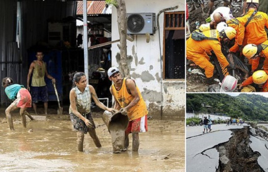 Pamje të tmerrshme nga Indonezia e përmbytur