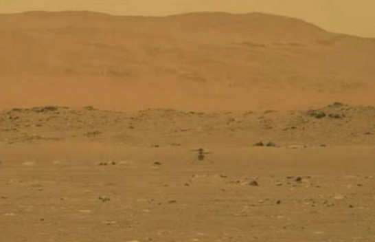 Fluturon me sukses helikopteri i NASA-s në Mars