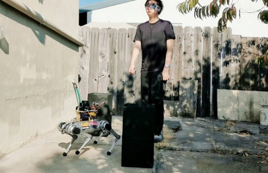 Një qen-robot udhëzues për të verbrit