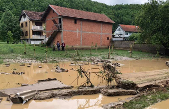 Vërshimet shkaktuan dëme të konsiderueshme në Gjilan, kërkohet ndihmë nga Qeveria