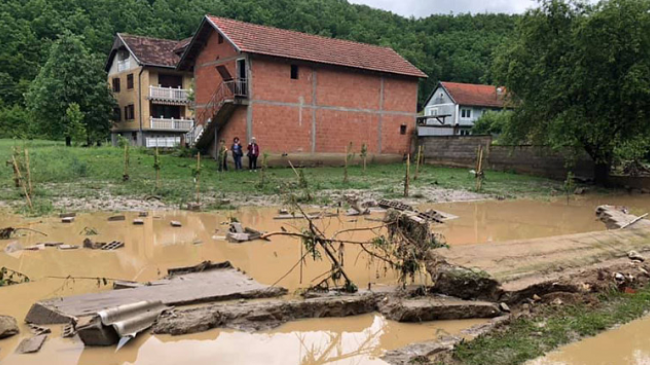 Vërshimet shkaktuan dëme të konsiderueshme në Gjilan, kërkohet ndihmë nga Qeveria