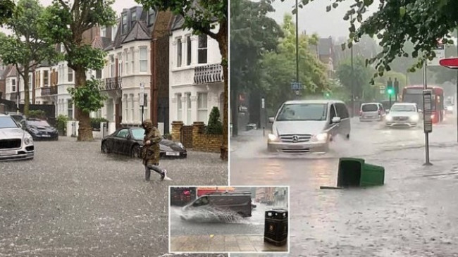 Përmbyten vetura, shtëpi dhe dyqane, Londra nën ujë