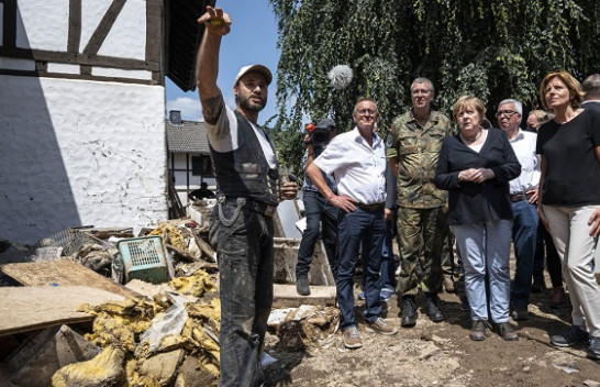 Përmbytjet, Merkel zotohet për veprim ndaj ndryshimeve klimatike