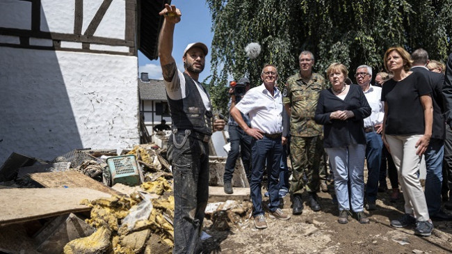 Përmbytjet, Merkel zotohet për veprim ndaj ndryshimeve klimatike