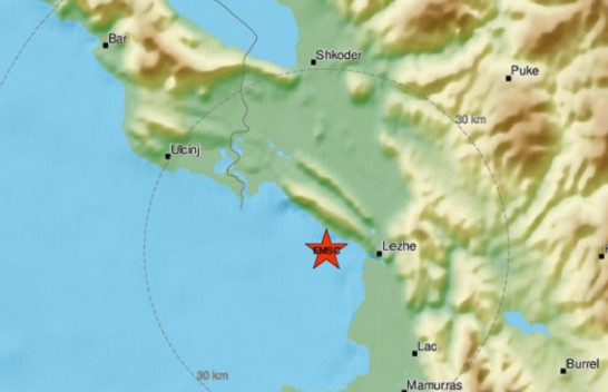 Tërmet në Adriatik