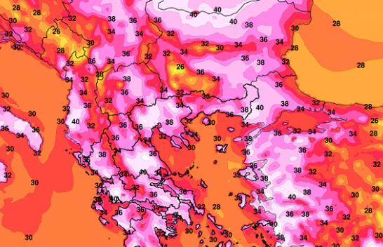 I nxehti ekstrem përfshin Greqinë, javën e ardhshme me temperatura mbi 44 gradë Celsius