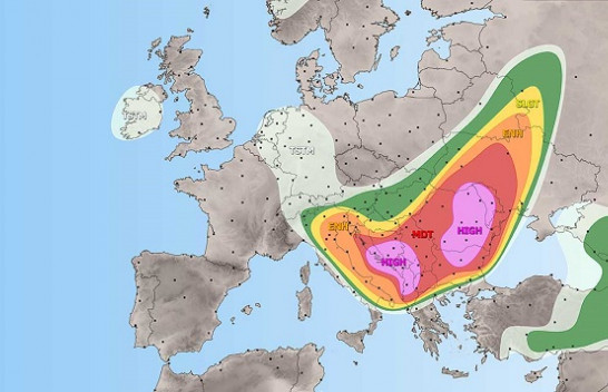 Alarm për stuhi në Ballkan, rrezikohen Shqipëria, Kosova dhe Maqedonia