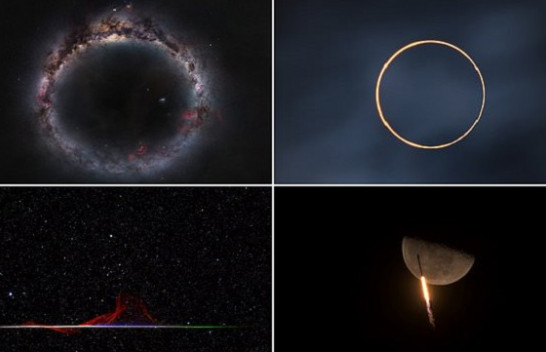 Nga eklipsi i diellit 'Unaza e Zjarrit' te 'Dritat e Veriut', fituesit e fotografisë më të mirë astronomike