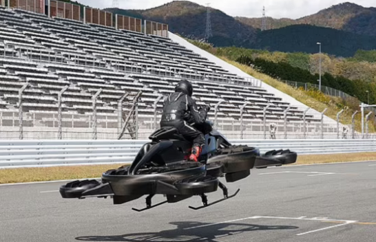 Motoçikleta fluturuese e realizuar në Japoni del në treg vitin 2022