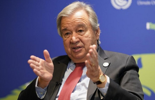 Guterres: Kufizimet e ngrohjes globale janë mbështetje për jetën në tokë