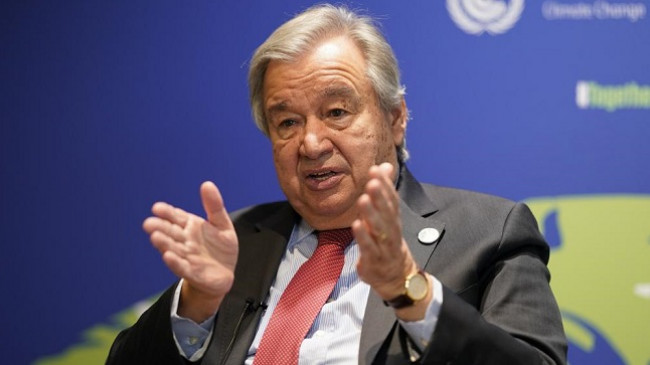 Guterres: Kufizimet e ngrohjes globale janë mbështetje për jetën në tokë