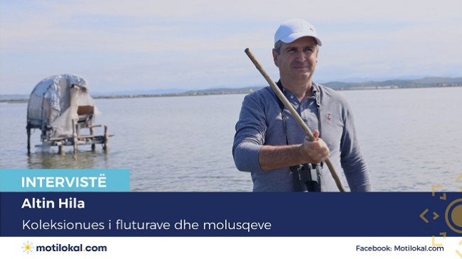 Njihuni me Altin Hilën, koleksionuesin e fluturave dhe molusqeve