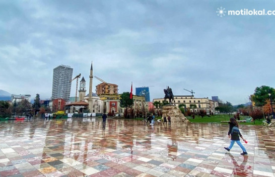 Sot dhe fundjavë reshje shiu dhe erë e fortë në Shqipëri