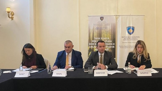 Task Forca për Mbrojtjen e Pyjeve miratoi Planin e Veprimit për parandalimin e prerjeve ilegale